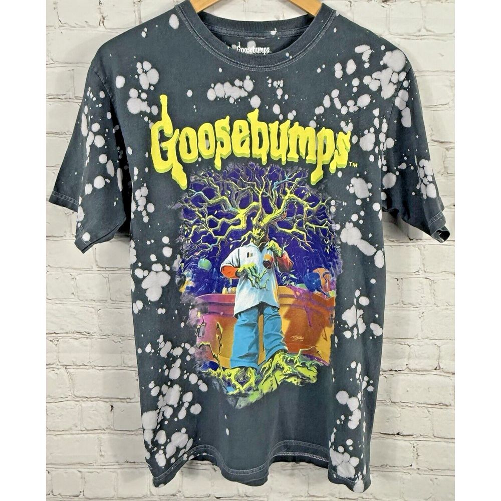 Goosebumps Dr. Brewer Plant Man Retro Graphic T-Shirt Size Small - Picture 6 of 8